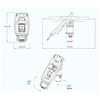 FlexiPole SafeBase Connect for Verifone VX 805 and VX 820 (VX8XXSTAND3)