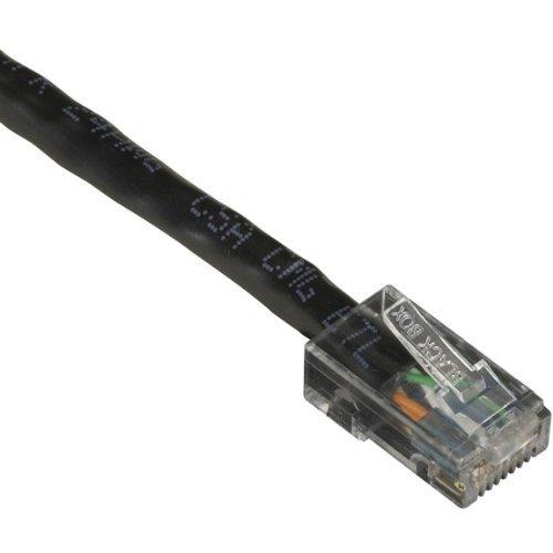 Black Box 6' Cat6 Ethernet Patch Cable 550MHZ UTP PVC BK 25 Pack