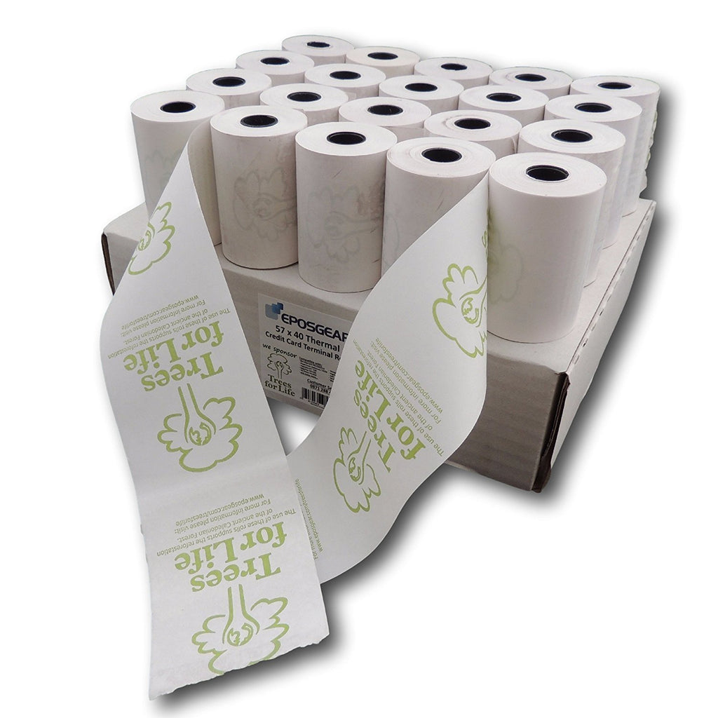 Till rolls/Chip & Pin Rolls For Ingenico Sagem ICT250 57x40 thermal Credit card Machine Rolls