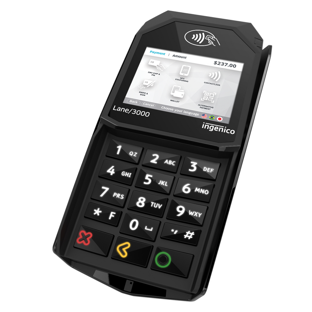Ingenico Lane 3000 PIN Pad BridgePay / PayGuardian (Lane3000-Bridgepay ...