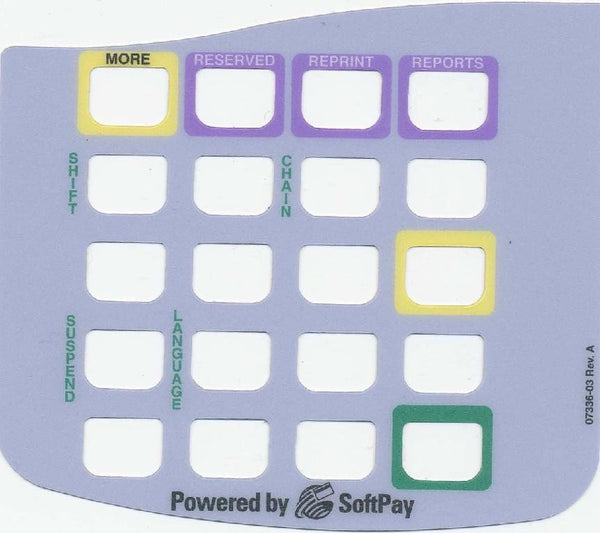 Overlay, Generic, Verifone Omni 3200 - SoftPay Retail