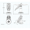 FlexiPole FirstBase Complete for Ingenico iCT220 and iCT250 (iCT2XXSTAND7)