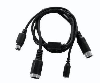 Cable, eN-Check 2500/2600 to Verifone Tranz 330 & 380 - Printer port with "Y" cable  (CBL-AC00571)