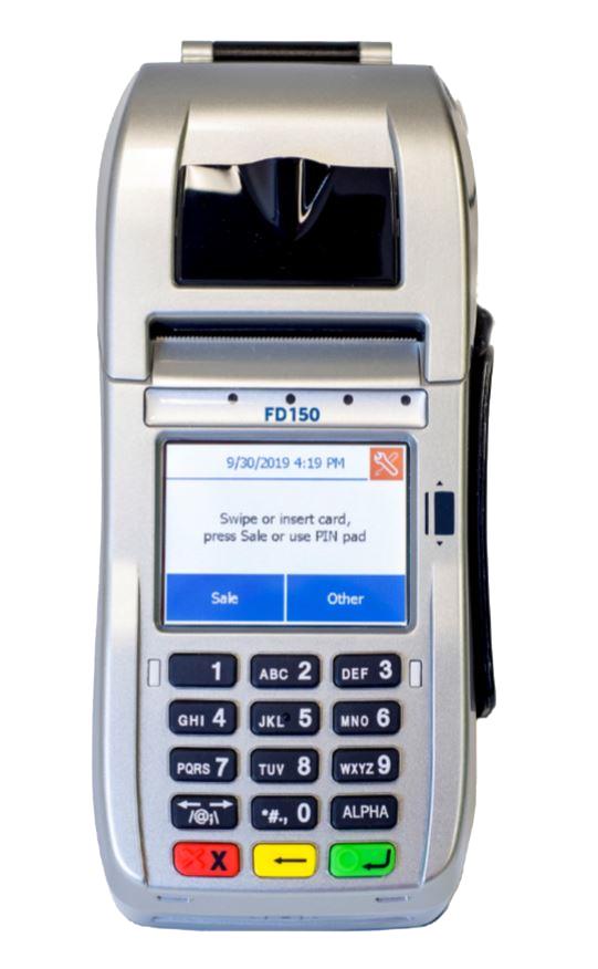 First Data FD150 Credit Card Machine