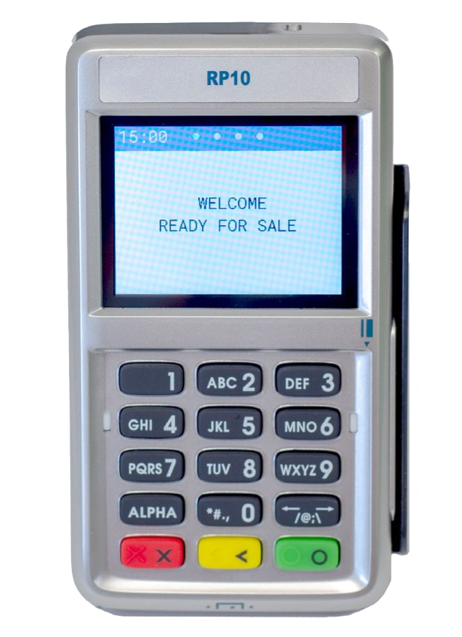 First Data RP10 PIN Pad with Contactless and Chip Card Payments