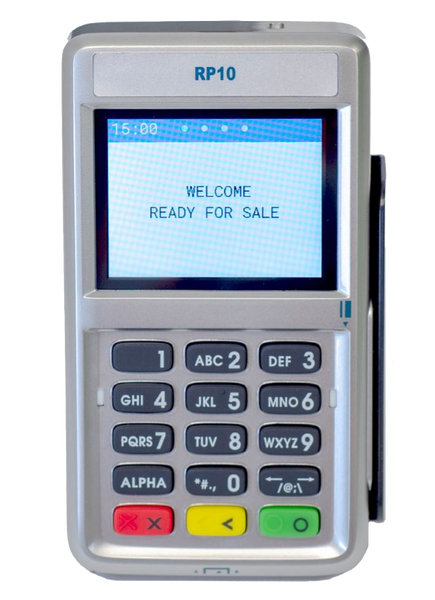 First Data RP10 PIN Pad with Contactless and Chip Card Payments