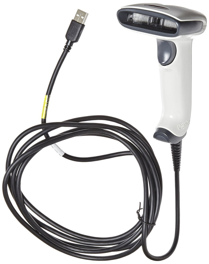 Honeywell 1300G Hyperion Handheld Barcode Reader with Linear 270 scan/s, 5V, 200 mA, White