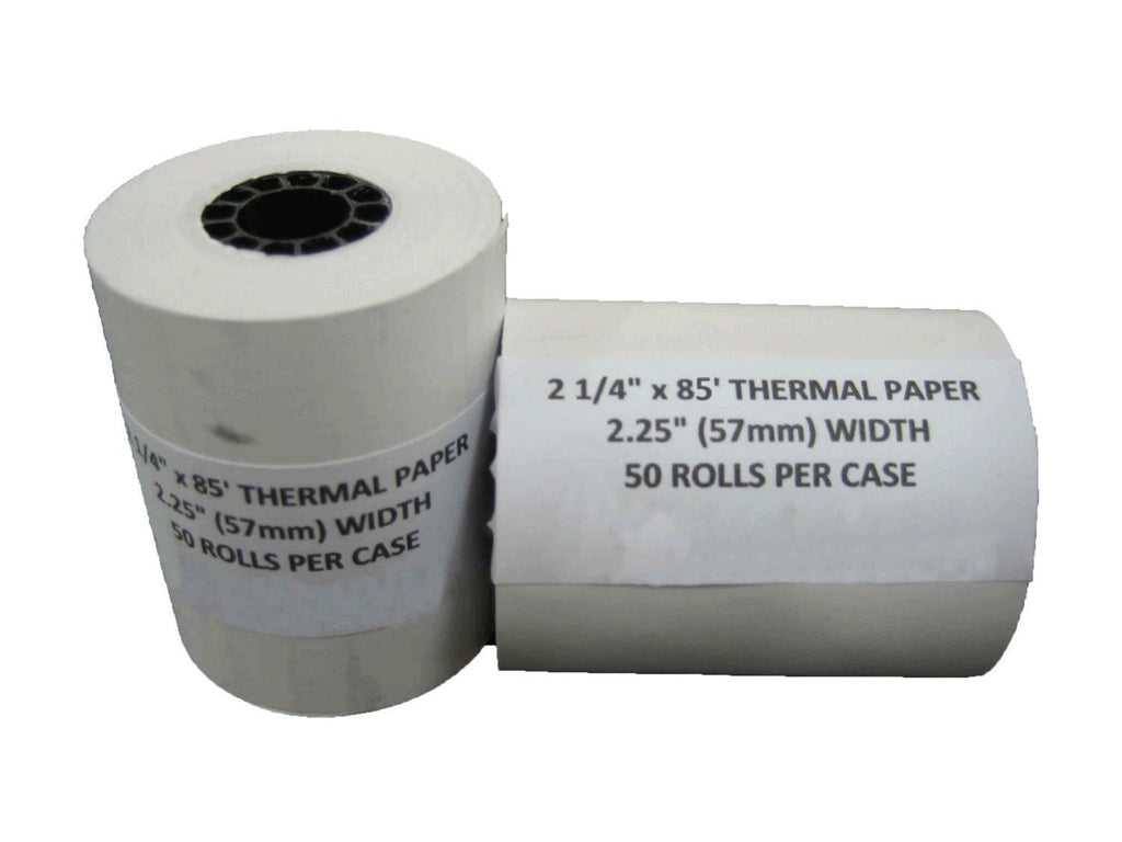 2 1/4" X 85' Thermal Paper (50 Rolls)