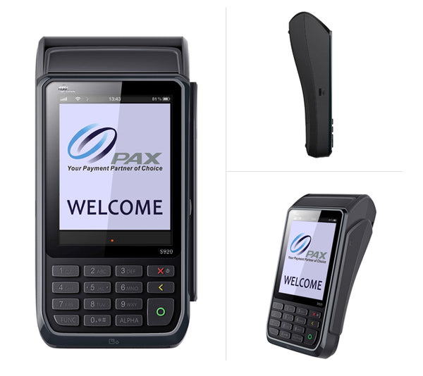 PAX S920 Mobile Payment Terminal  S920-0QW-R74-12LA
